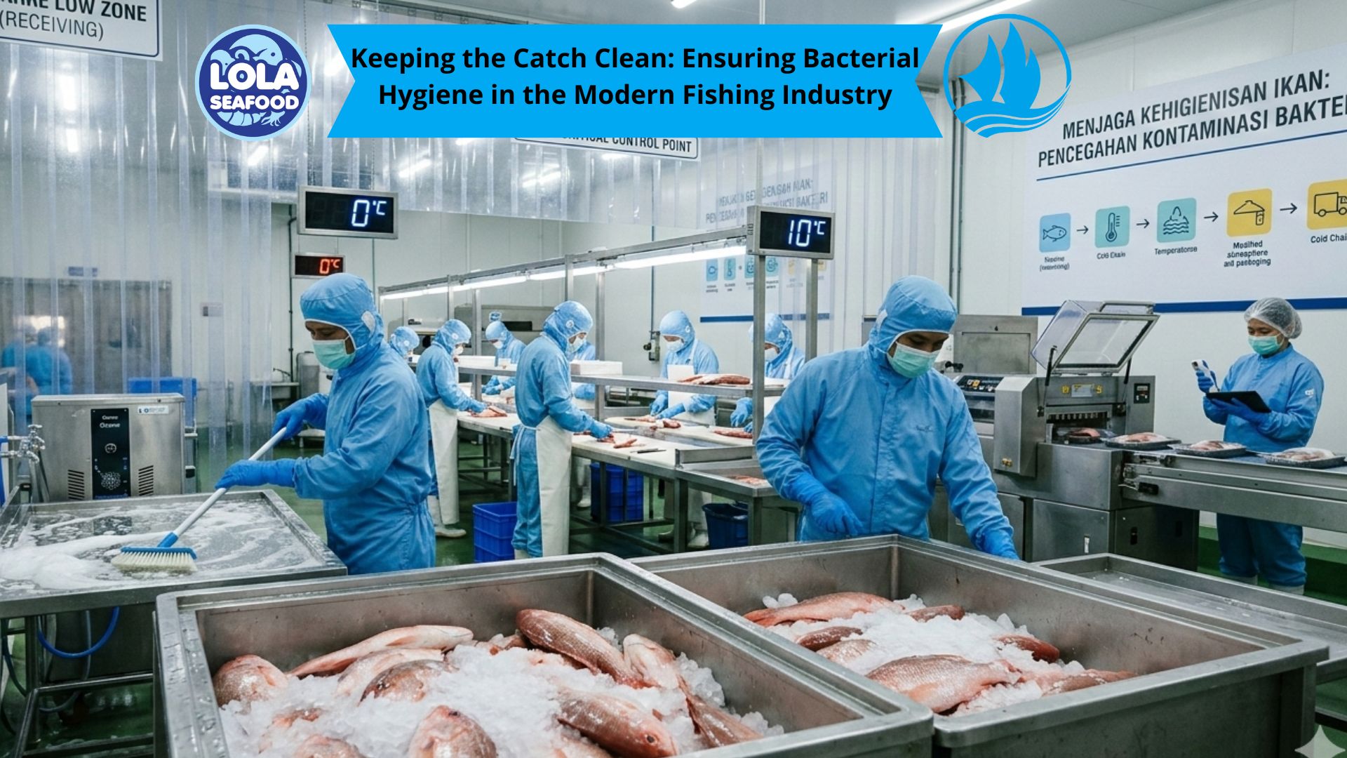 Keeping the Catch Clean: Ensuring Bacterial Hygiene in the Modern Fishing Industry